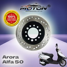 Moton Arora Alfa 50 Tam Uyumlu Yüksek Kaliteli Ön Fren Diski