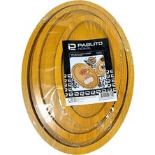 MiraLive 3'li Oval Tepsi