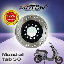 Moton Mondial Tab 50 Tam Uyumlu Yüksek Kaliteli Ön Fren Diski