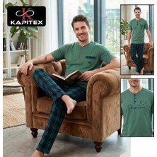 Kapitex Erkek Pijama Takımı L Beden