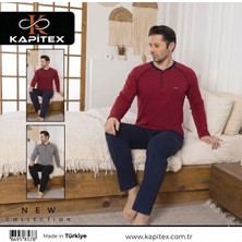 Kapitex Erkek Pijama Takımı Xxl Beden