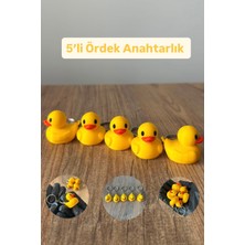 5’li Ördek Anahtarlık/çanta Süsü
