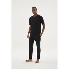 Kocabey 2209 Erkek Battal Midi Yaka Pijama Takım