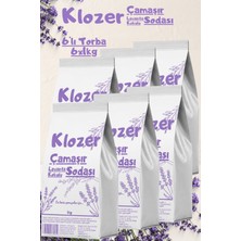 Lavanta Kokulu Çamaşır Sodası 1 kg 6'lı Koli Ekonomik Doğal Temizlik Beyazlatıcı