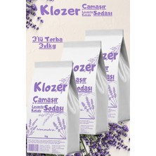 Lavanta Kokulu Çamaşır Sodası 1 kg 3'lü Avantaj Paketi Tül ve Perde Beyazlatıcı