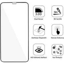 Asil Acar Home Iphone 14 Pro Uyumlu 9d Tam Kaplayan Parmak Izi Bırakmayan Ekran Koruyucu Film
