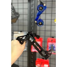 Motosiklet Katlanır Plakalık Cnc Plaka Demiri Sinyal Bağlantılı Siyah Renk (Led Yoktur)