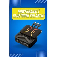Epilons Bluetooth Kulaklık Dahili Powerbank Kablolu Düşük Gecikmeli Bluetooth 5.2