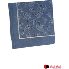 Redi Ridi Fular Bandana Paisley Mavi