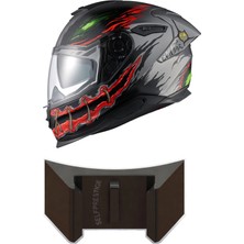 Krm Nex Y100 Motosiklet Kask Çene Aksiyon Kamera Tutucu(Tutucu Görseli Temsilidir )