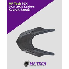 MP Tech Pcx 2021-2025 Karbon Kuyruk Kapağı