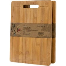 Royaleks 20X30 Lüks Bambu Kesim Panosu