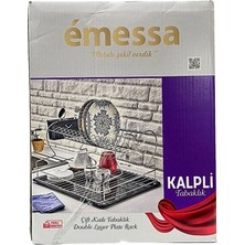 Royaleks Krom Kalpli Iki Katlı Tabaklık