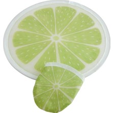 Zero Land Glblseme Limon Desenli Kore Yelpaze Yeşil