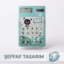 Ttt Şeffaf Hesap Makinesi - Sevimli Simli Tasarım