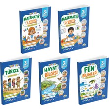 Mavi Deniz Yayınları Mavi Deniz 2027 3. Sınıf Keşif Yolu Matematik + Türkçe + Hayat Bilgisi + Fen Bilimleri Temel Eğitim Seti 5 Kitap Maarif Model