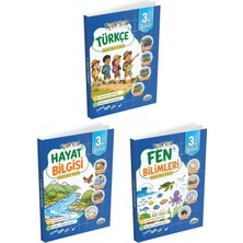 Mavi Deniz Yayınları Mavi Deniz 2027 3. Sınıf Keşif Yolu Türkçe + Hayat Bilgisi + Fen Bilimleri Seti 3 Kitap Maarif Model
