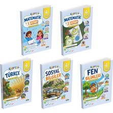 Mavi Deniz Yayınları Mavi Deniz 2027 4. Sınıf Keşif Yolu Matematik + Türkçe + Sosyal Bilgiler + Fen Bilimleri Temel Eğitim Seti 5 Kitap