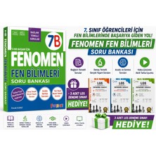 Fenomen 7.sınıf Fen Bilimleri 7b Soru Bankası 2027 Müfredat-Lgs 3'lü Deneme Seti Hediyeli!!