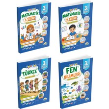 Mavi Deniz Yayınları Mavi Deniz 2027 3. Sınıf Keşif Yolu Matematik + Türkçe + Fen Bilimleri Seti 4 Kitap Maarif Model