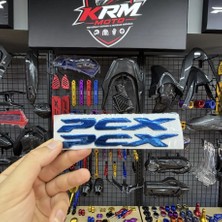 Krm Pcx Yazı Damla Model ( Folyo Değildir)