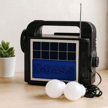 Royaleks Solar 3'ü 1 Arada El Feneri Radyo Mp3 Bluetooth Powerbank