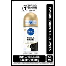 Bezos Kadın Roll-On Deodorant Ferah Koruma 50ML - Black&white Invisible Ipeksi