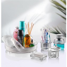 Asil Acar Home 5 Parça Banyo Seti Beyaz