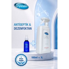 Crystalin Antiseptik & Dezenfektan 100 ml + 1 L