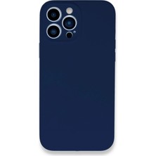 Marsilyan™- Apple Iphone 13 Pro Kılıf Lansman Legant Silikon - Lacivert