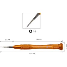 Nexa Studio Tornavida 0.8 x 25 mm Best 8877A