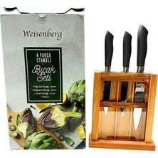 Royaleks Weisenberg 4 Parça Standlı Bıçak Seti