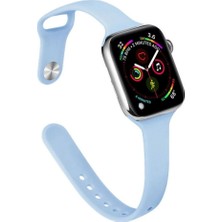 Marsilyan™- Apple Watch 38MM Klasik Kordon - Mavi