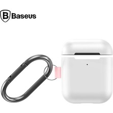 Baseus Woven Label Hook Airpods 1/2 Koruma KILIF+ANAHTARLIK-(5775)