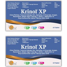 Krinol Xp - Cüce Palmiye, Spirulina, Isırgan, L-Metiyonin, Keratin, Bor, Biotin, Folik Asit- 2 Kutu