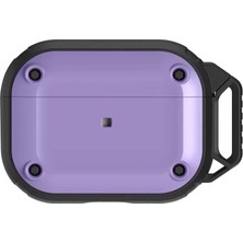 Movenchy Apple Airpods Pro 2 (2.nesil) Asgard Kılıf - Mor
