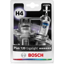 Bosch 12V H4 Ampulgigalight Plus 120 Yk 1987301425