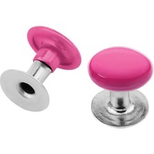5 mm 00 No Fuşya Pembe Renkli 30 Adet Perçin Rivet