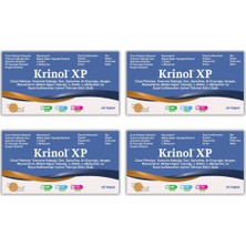 Krinol Xp - Cüce Palmiye, Spirulina, Isırgan, L-Metiyonin, Keratin, Bor, Biotin, Folik Asit - 4 Kutu