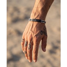 Parla Beşli Halka Bileklik – 316L Çelik 14K Altın Kaplama Unisex