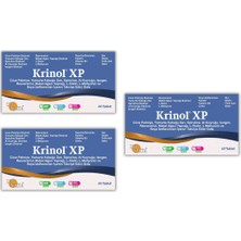 Krinol Xp - Cüce Palmiye, Spirulina, Isırgan, L-Metiyonin, Keratin, Bor, Biotin, Folik Asit - 3 Kutu