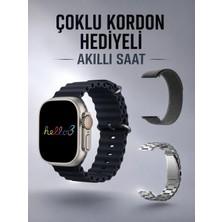 Marsilyan™- Akıllı Saat Yeni Nesil Bluetooth Bağlantılı Uyku Sağlık Takibi Gps ve Nfc Uyumlu