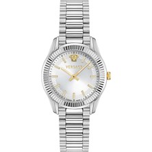 Versace VRSCVEYZ00126 Apodis Lady Metalik Gri Çelik Kadın Kol Saati