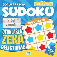 Esranın Dünyası Çocuklar Için Sudoku - Sticker Hediyeli Basit Seviye 3