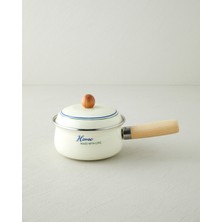 English Home With Love Emaye Sos Tenceresi 1,1 L Beyaz