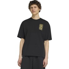 AIB7076 Adidas Varsıty Gold Tl Erkek T-Shirt Siyah