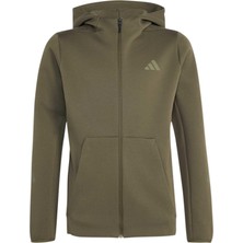 AKC9683 Adidas J Z.n.e. Fz Hd Çocuk Ceket Haki