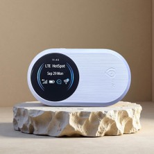 Apera M10 Pro 4g Lte Taşınabilir Cep Wi-Fi 6 Modem Router - Renkli LCD Ekranlı Mobil Hotspot Sım Kartlı
