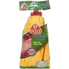 Royaleks Lüks Yeşil Poşette Sarı Püsküllü Mop