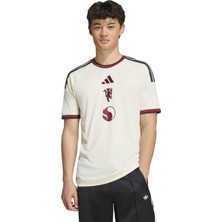 AKA6876 Adidas Manchester United 26-27 Erkek Forması Bej